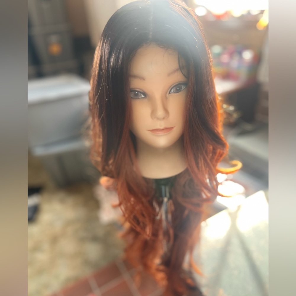 Lace front wig